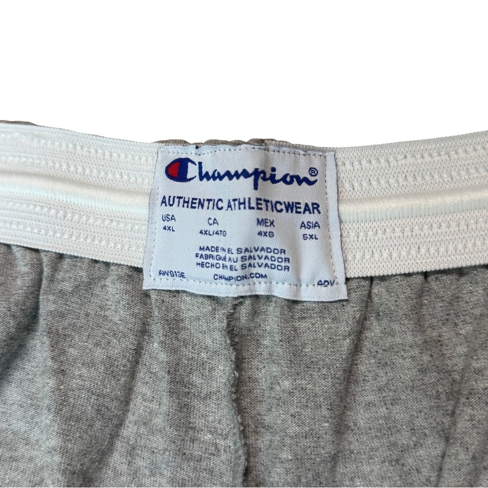Champion Men’s Gray Everyday Cotton Shorts - Picture 5 of 6